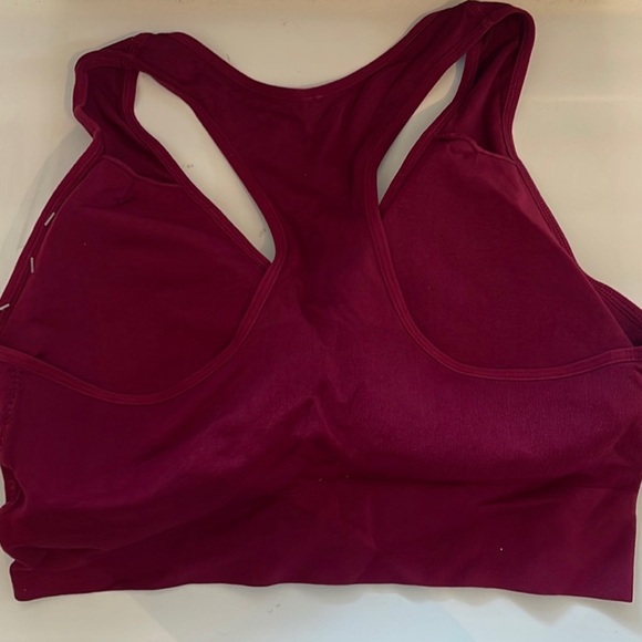 One Size Plus Size Racerback Bra - Picture 3 of 3